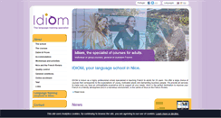 Desktop Screenshot of idiom-school.com